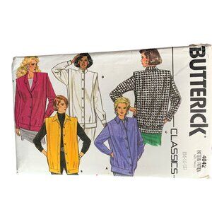 Butterick Classics Pattern 4042 Misses' Jacket Sizes 14-18